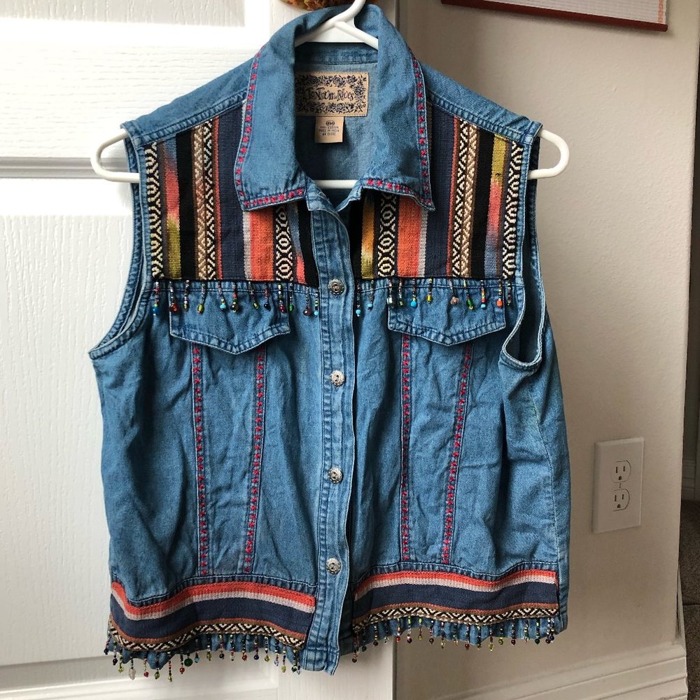 Vintage Tantrum Blues Vest